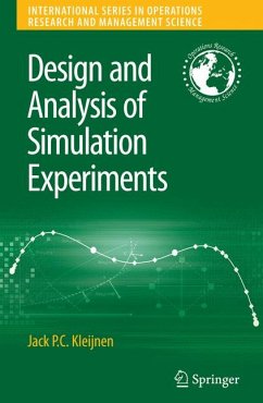 Design and Analysis of Simulation Experiments (eBook, PDF) - Kleijnen, Jack P.C.