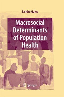 Macrosocial Determinants of Population Health (eBook, PDF)