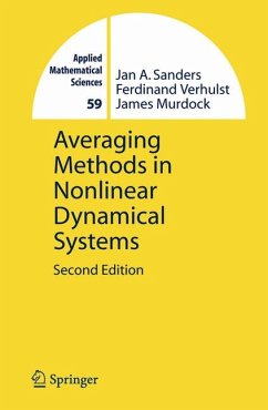 Averaging Methods in Nonlinear Dynamical Systems (eBook, PDF) - Sanders, Jan A.; Verhulst, Ferdinand; Murdock, James