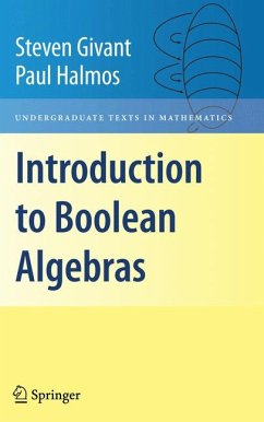 Introduction to Boolean Algebras (eBook, PDF) - Givant, Steven; Halmos, Paul