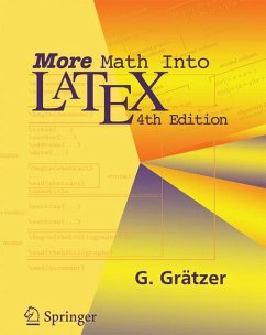 More Math Into LaTeX (eBook, PDF) - Grätzer, George