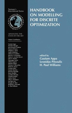 Handbook on Modelling for Discrete Optimization (eBook, PDF)