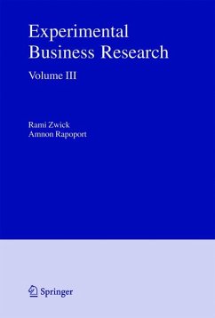 Experimental Business Research (eBook, PDF)