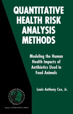 Quantitative Health Risk Analysis Methods (eBook, PDF) - Cox Jr., Louis Anthony