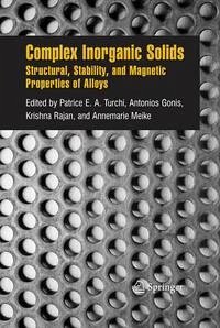 Cover Complex Inorganic Solids (eBook, PDF)
