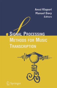 Signal Processing Methods for Music Transcription (eBook, PDF)