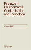 Reviews of Environmental Contamination and Toxicology 185 (eBook, PDF)