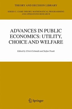 Advances in Public Economics: Utility, Choice and Welfare (eBook, PDF)