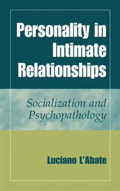 Personality in Intimate Relationships (eBook, PDF) - L'Abate, Luciano