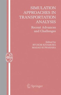 Simulation Approaches in Transportation Analysis (eBook, PDF)