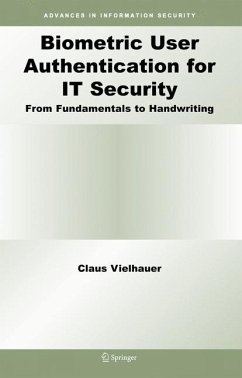 Biometric User Authentication for IT Security (eBook, PDF) - Vielhauer, Claus