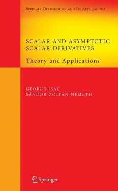 Scalar and Asymptotic Scalar Derivatives (eBook, PDF) - Isac, George; Németh, Sándor Zoltán