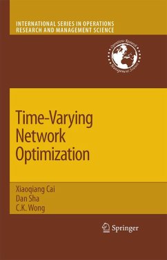 Time-Varying Network Optimization (eBook, PDF) - Sha, Dan; Wong, C. K.