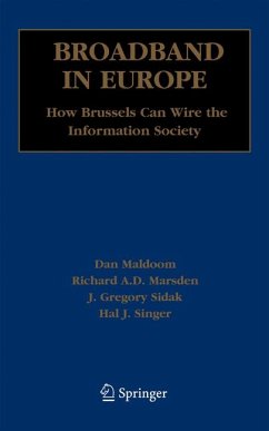 Broadband in Europe (eBook, PDF) - Maldoom, Dan; Marsden, Richard; Singer, Hal J.