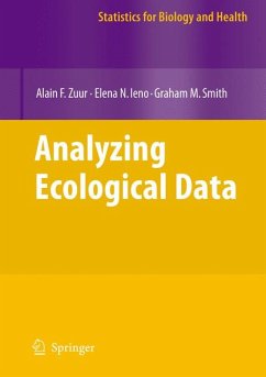 Analyzing Ecological Data (eBook, PDF) - Zuur, Alain; Ieno, Elena N.; Smith, Graham M.