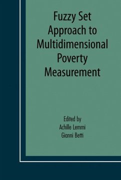 Fuzzy Set Approach to Multidimensional Poverty Measurement (eBook, PDF)