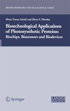 Biotechnological Applications of Photosynthetic Proteins (eBook, PDF) - Giardi, Maria Teresa; Piletska, Elena