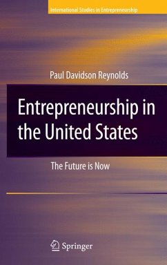 Entrepreneurship in the United States (eBook, PDF) - Reynolds, Paul D.