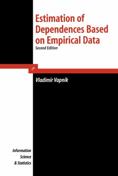 Estimation of Dependences Based on Empirical Data (eBook, PDF) - Vapnik, V.