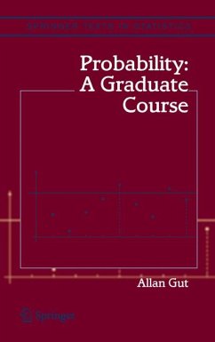 Probability: A Graduate Course (eBook, PDF) - Gut, Allan