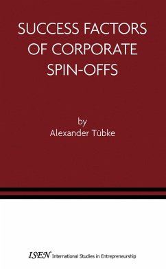 Success Factors of Corporate Spin-Offs (eBook, PDF) - Tübke, Alexander