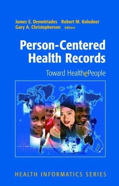 Person-Centered Health Records (eBook, PDF)