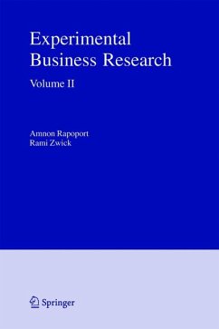 Experimental Business Research (eBook, PDF)