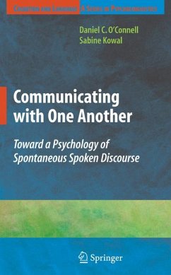 Communicating with One Another (eBook, PDF) - Kowal, Sabine