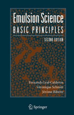 Emulsion Science (eBook, PDF) - Leal-Calderon, Fernando; Schmitt, Véronique; Bibette, Jerôme