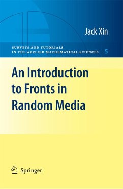 An Introduction to Fronts in Random Media (eBook, PDF) - Xin, Jack