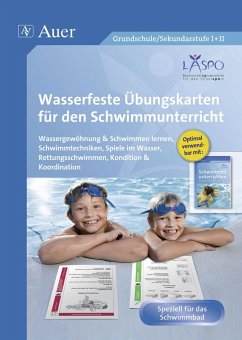 Wasserfeste Übungskarten für den Schwimmunterricht - Beck;Kraus;Schmitt