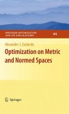 Optimization on Metric and Normed Spaces (eBook, PDF)