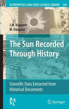 The Sun Recorded Through History (eBook, PDF) - Vaquero, J.M.; Vázquez, M.