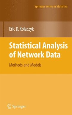 Statistical Analysis of Network Data (eBook, PDF) - Kolaczyk, Eric D.