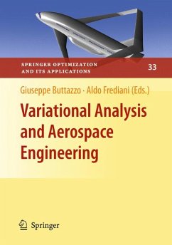 Variational Analysis and Aerospace Engineering (eBook, PDF) - Buttazzo, Giuseppe; Frediani, Aldo