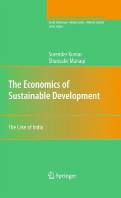 The Economics of Sustainable Development (eBook, PDF) - Kumar, Surender; Managi, Shunsuke