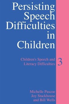 Cover Persisting Speech Difficulties in Children (eBook, PDF)
