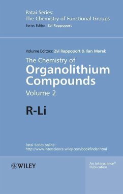 The Chemistry of Organolithium Compounds, Volume 2 (eBook, PDF)