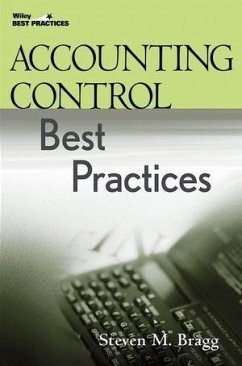 Accounting Control Best Practices (eBook, PDF) - Bragg, Steven M.