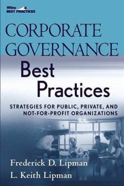 Corporate Governance Best Practices (eBook, PDF) - Lipman, Frederick D.; Lipman, L. Keith