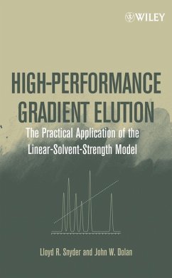 High-Performance Gradient Elution (eBook, PDF) - Snyder, Lloyd R.; Dolan, John W.