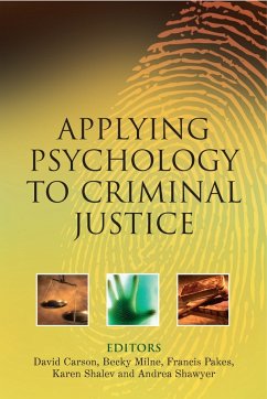 Applying Psychology to Criminal Justice (eBook, PDF)