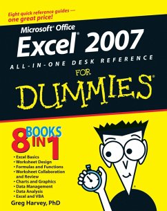 Excel 2007 All-In-One Desk Reference For Dummies (eBook, PDF) - Harvey, Greg