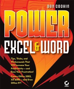 Power Excel and Word (eBook, PDF) - Gookin, Dan