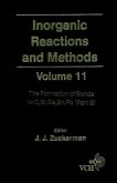 Inorganic Reactions and Methods, Volume 11, The Formation of Bonds to C, Si, Ge, Sn, Pb (Part 3) (eBook, PDF)