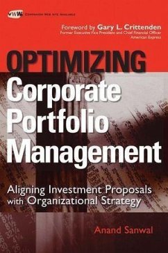 Optimizing Corporate Portfolio Management (eBook, PDF) - Sanwal, Anand