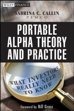 Portable Alpha Theory and Practice (eBook, PDF) - Callin, Sabrina