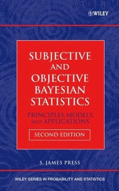 Subjective and Objective Bayesian Statistics (eBook, PDF) - Press, S. James