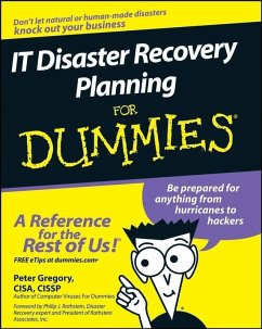 IT Disaster Recovery Planning For Dummies (eBook, PDF) - Gregory, Peter H.