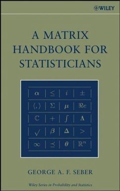 A Matrix Handbook for Statisticians (eBook, PDF) - Seber, George A. F.
